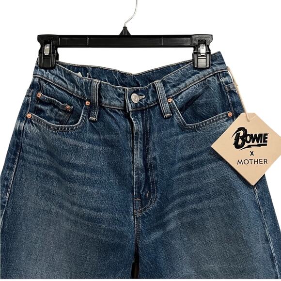 MOTHER DENIM The Bowie Rambler Studded Zip Ankle Jeans - Picture 4 of 14